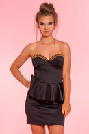 Spike Bust Peplum - Mirror Image Style