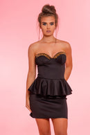 Spike Bust Peplum - Mirror Image Style
