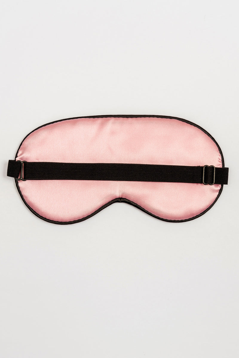Pink Satin Sleep Eye Mask