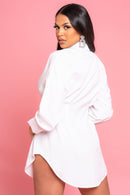 White Shirt Dress