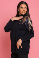 Shoulder Detail Jumper