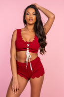 Red PJ Set