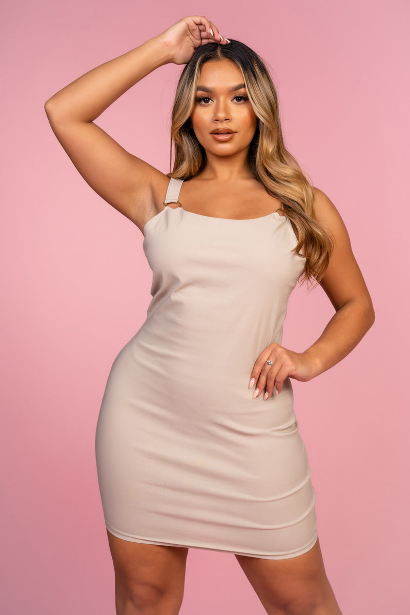 Stone Bodycon Dress