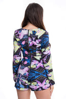 Floral Plunge - Mirror Image Style